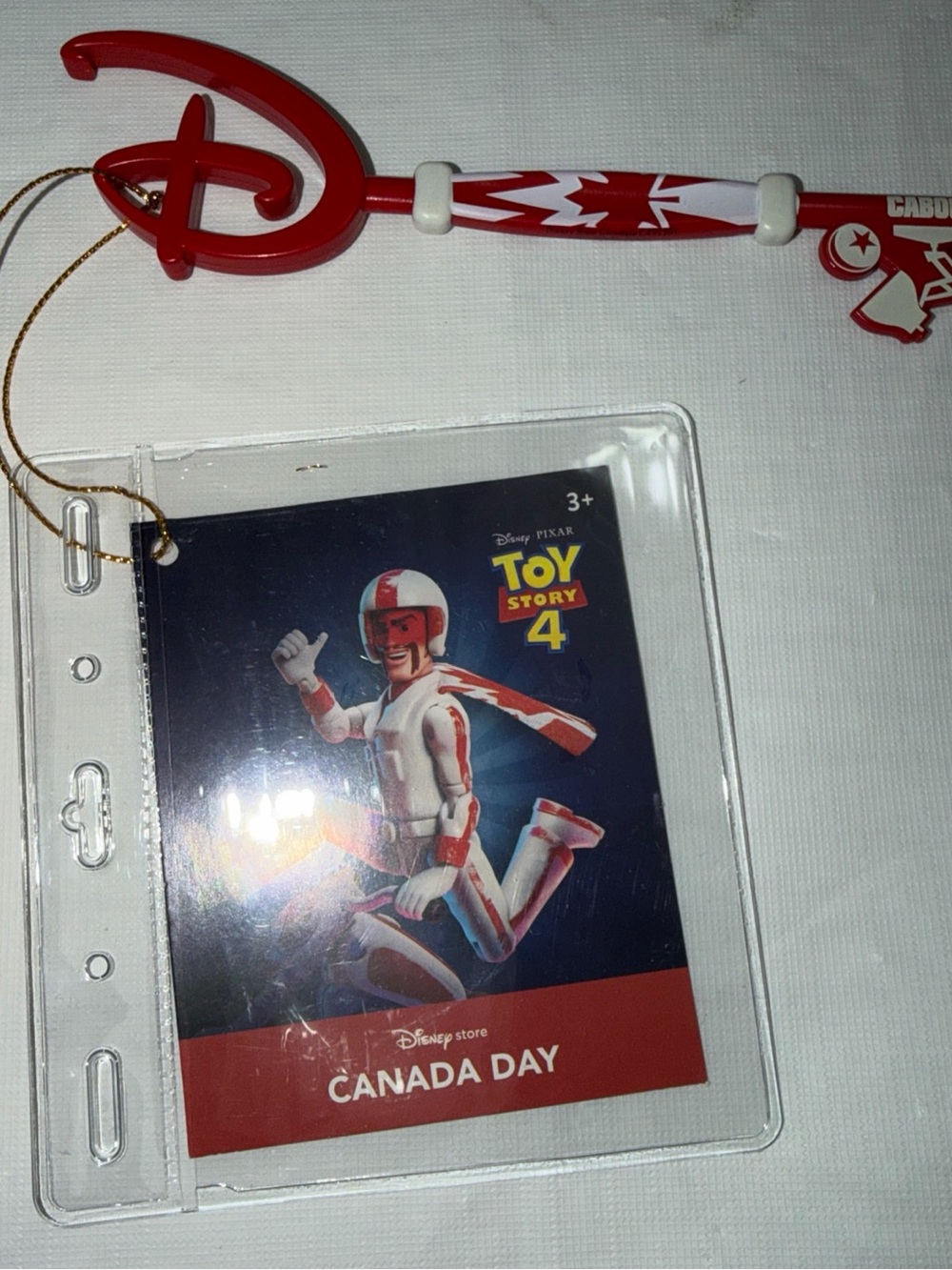 Disney Toy Story 4 Canada Day Collectible Key
